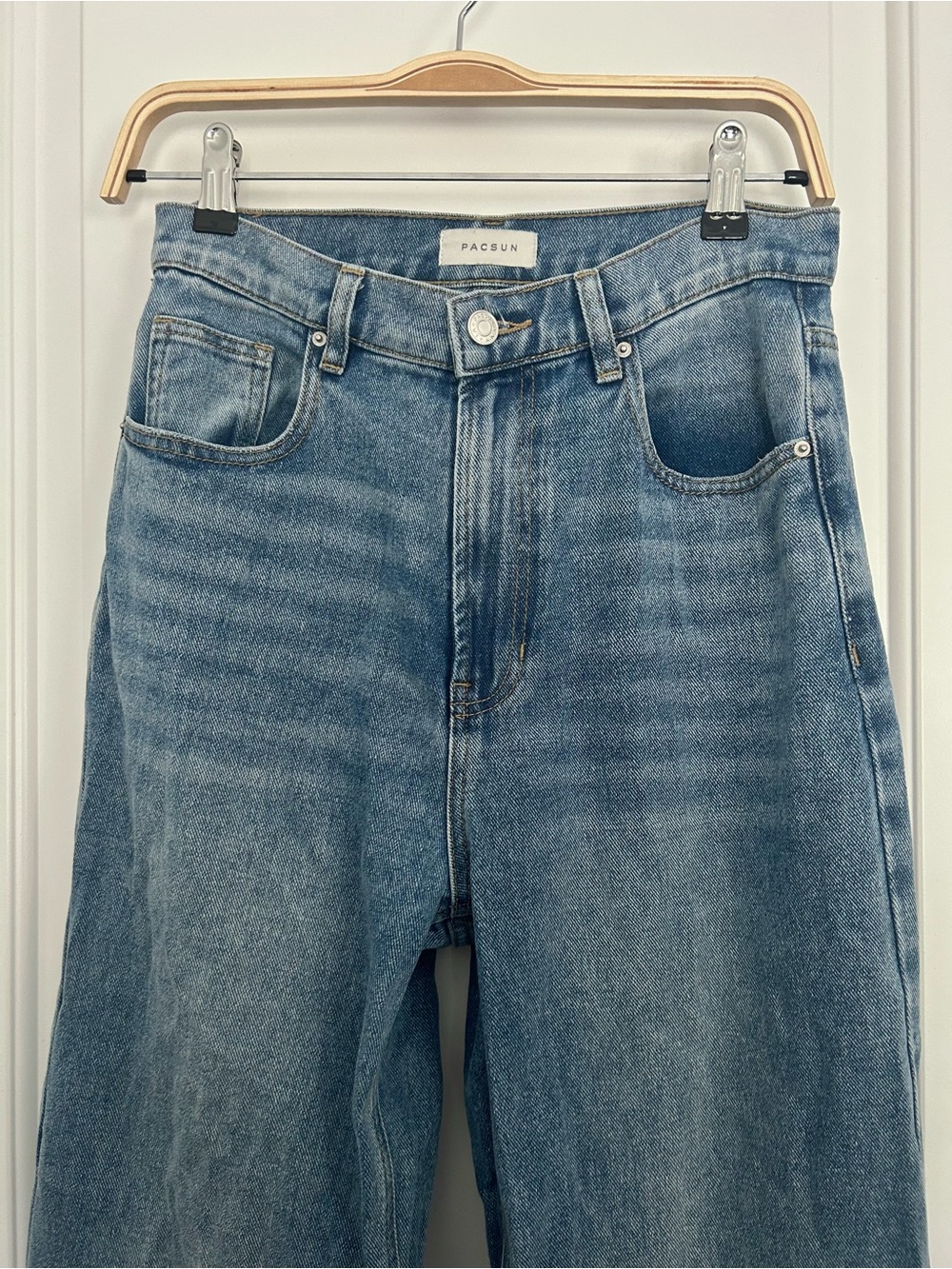PacSun High Rise Wide Leg Baggy Jeans - Picture 2 of 5